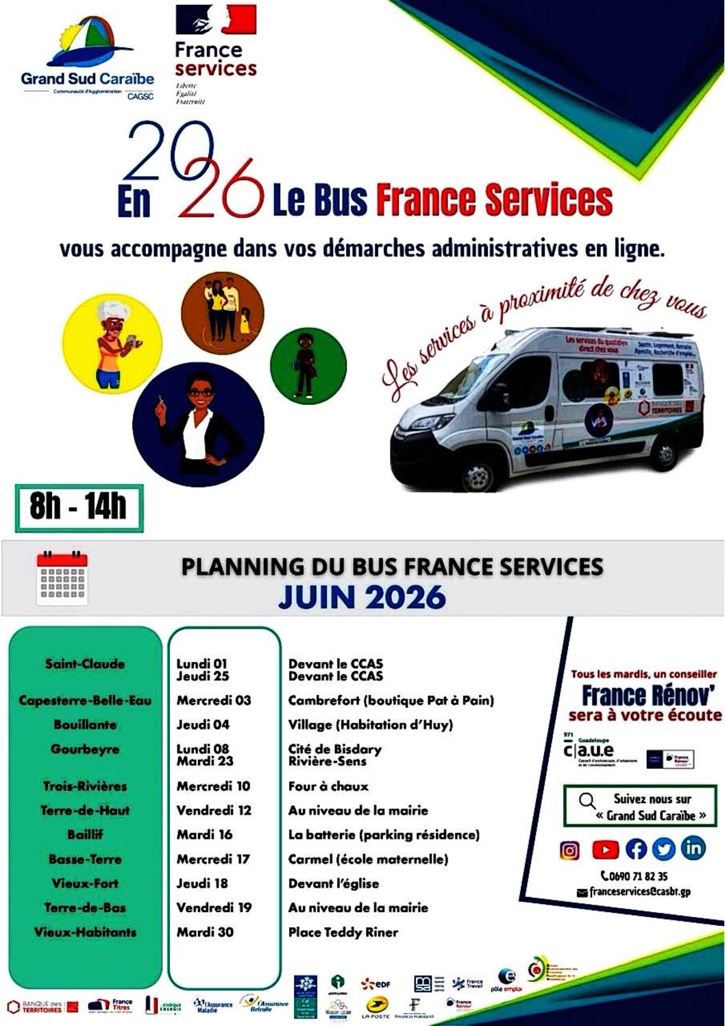 LE BUS FRANCE SERVICES VIENT A VOUS