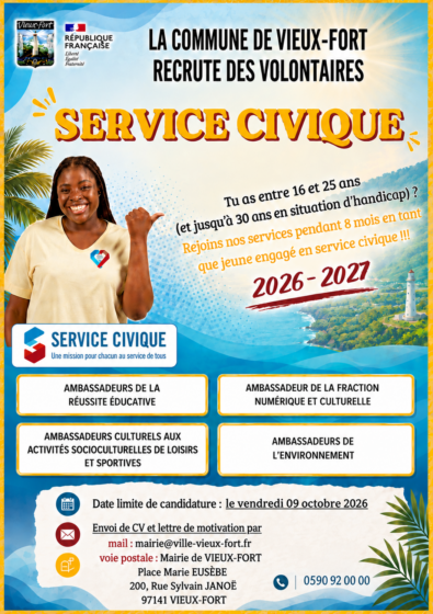 Recrutement des volontaires en Service Civique